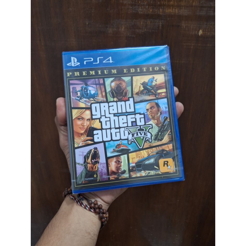 bd kaset ps4 GTA V baru ✅️