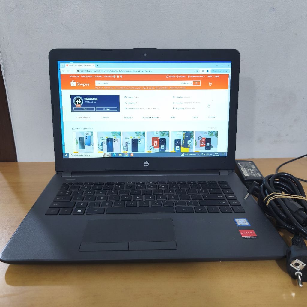 LAPTOP HP 240 G6 NOTEBOOK PC CORE i3 i5 7 TH GEN 6006U 7200U 4GB 8GB 512GB SSD 256GB 14 INCH SECOND