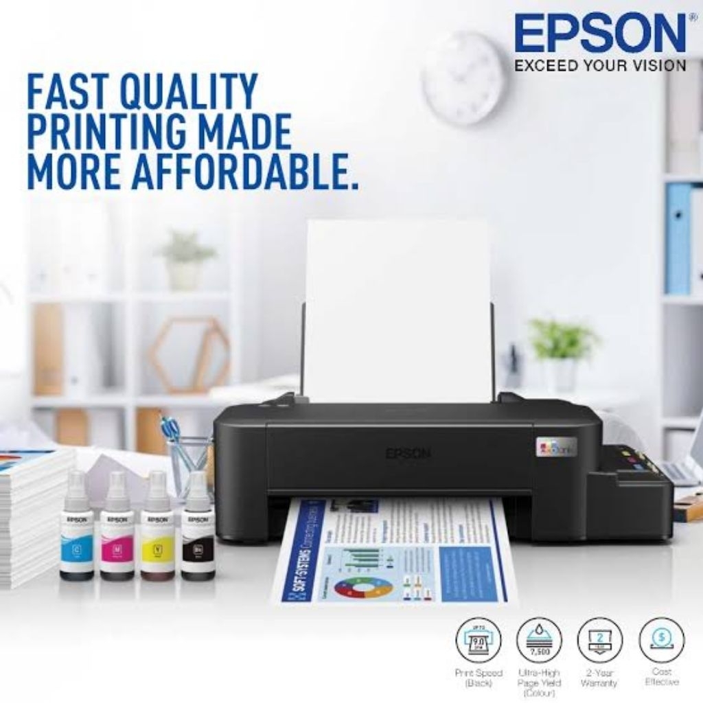 Printer EPSON L121 INCLUDE TINTA ORIGINAL