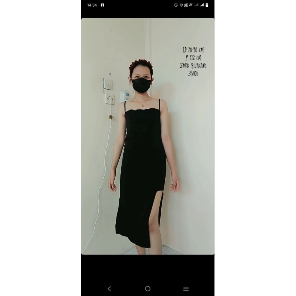 Dress Seksi Gaun Seksi Pressbody Dress