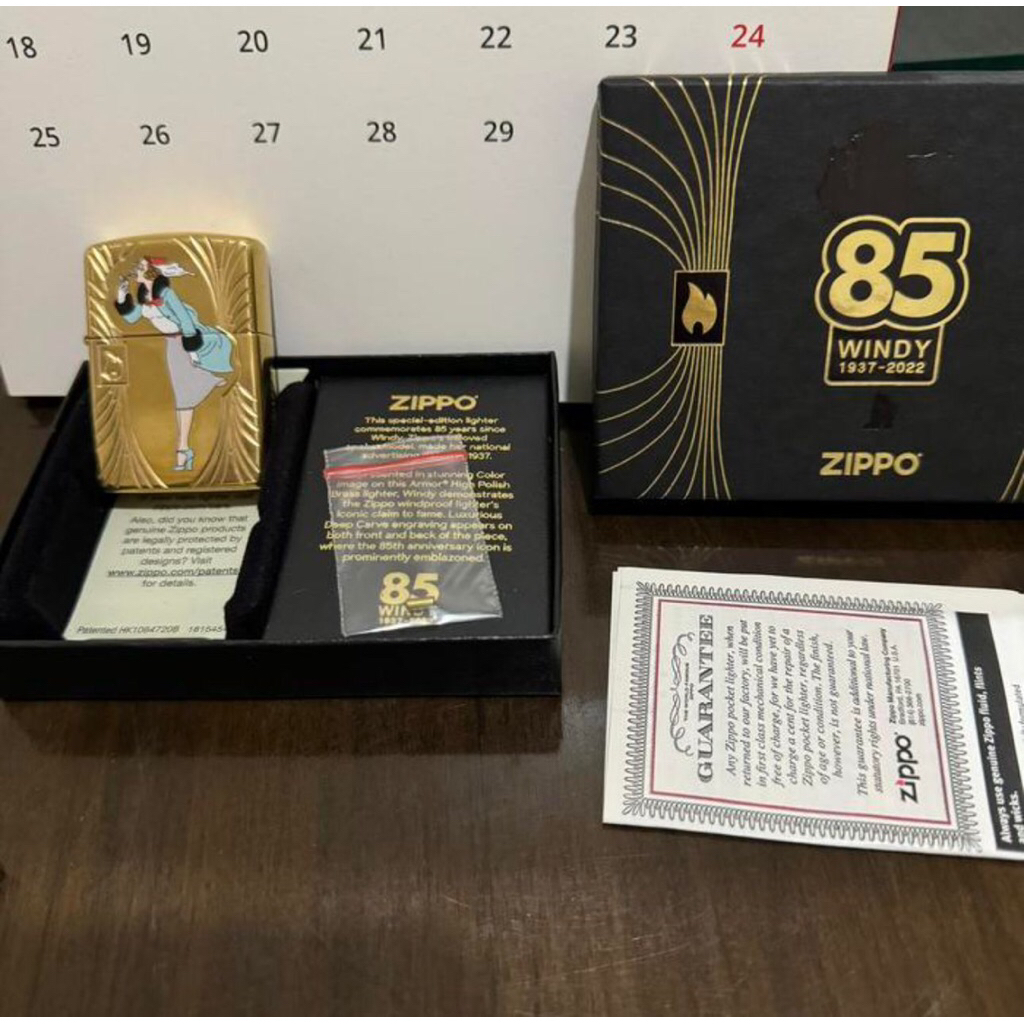 Zippo Armor 48413 Original 85th ANNIVERSARY WINDY Limited Edition