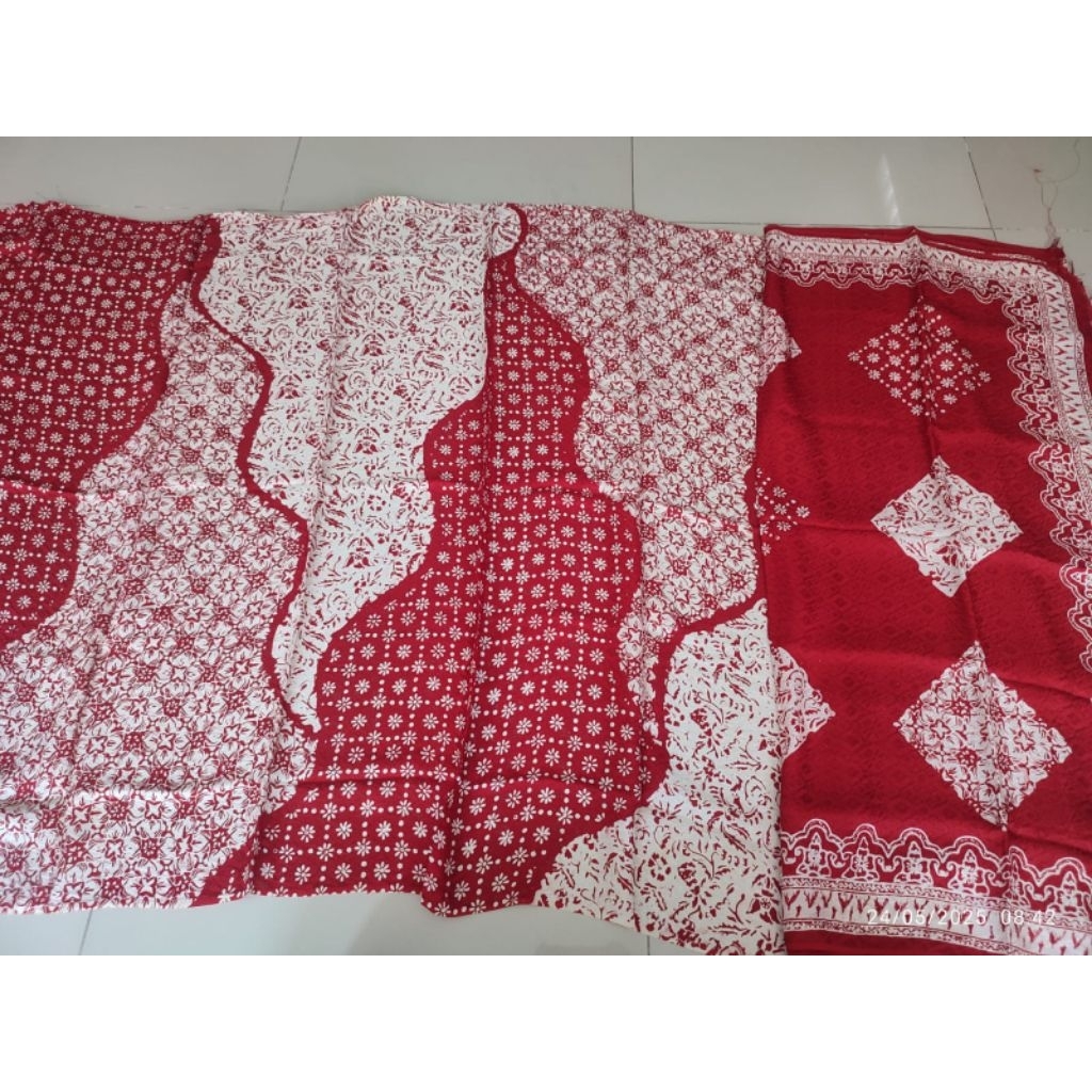 KAIN BATIK VISCOSE VISKOS FISKOS CAP TULIS LASEM PULAUAN PULAU CEPLOK SETELAN BATIK WANITA
