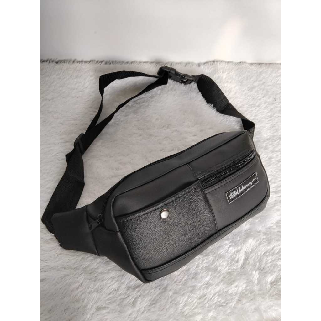Tas Pinggang Pria - Tas Selempang Pria dan Wanita Model WaitsBag Bahan Kalaf TerBaru