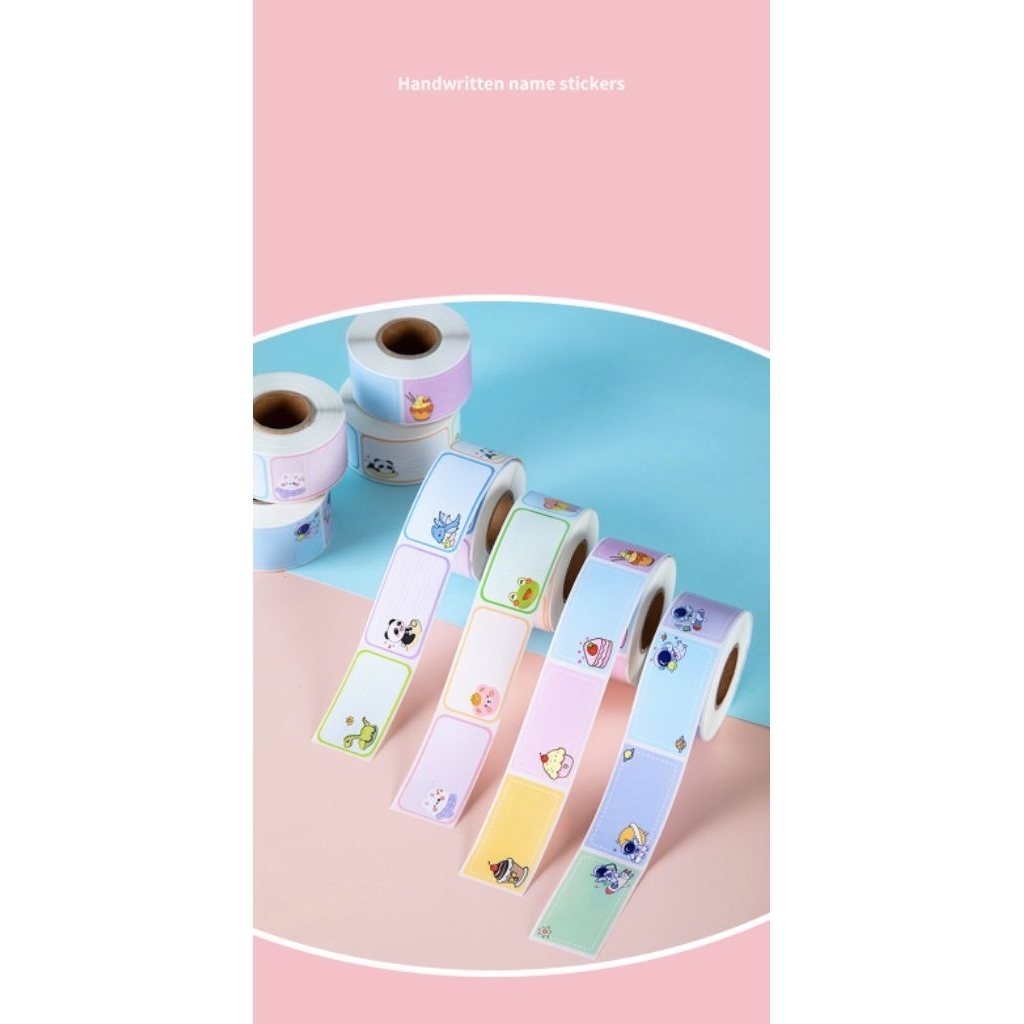 

STIKER ROLL LABEL NAMA DEWASA ANAK SEKOLAH NAME STICKER LABEL ±250PCS