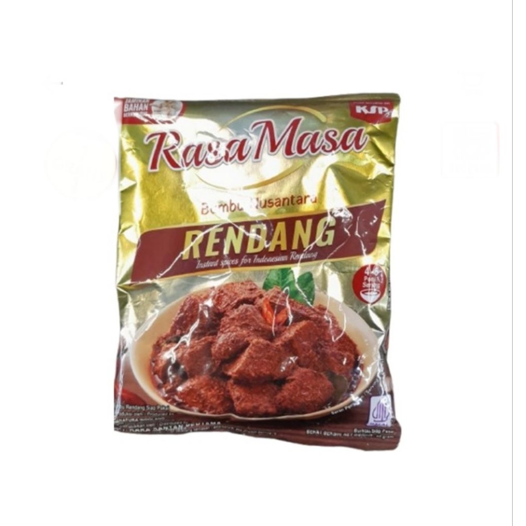 

rasa masa bumbu rendang pack 50 gr