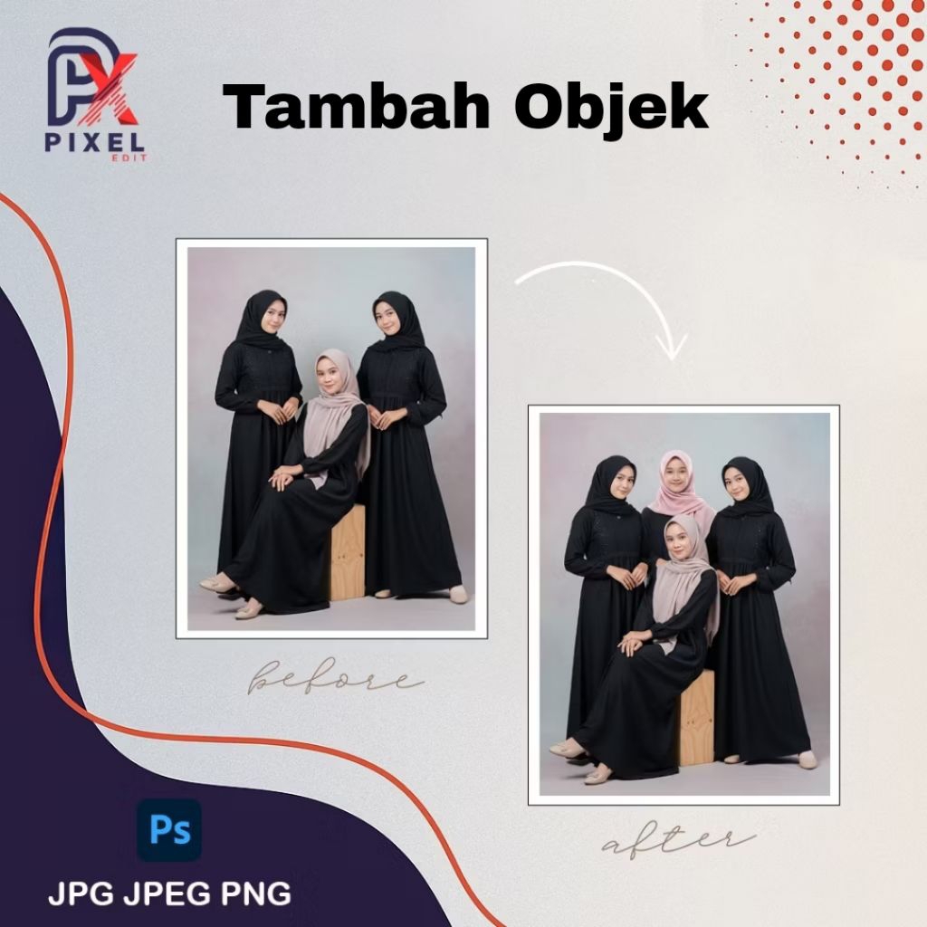 JASA EDIT FOTO | TAMBAH OBJEK | EDIT  MENAMBAH OBJEK KE DALAM FOTO | EDIT FOTO KELUARGA | EDIT GANTI