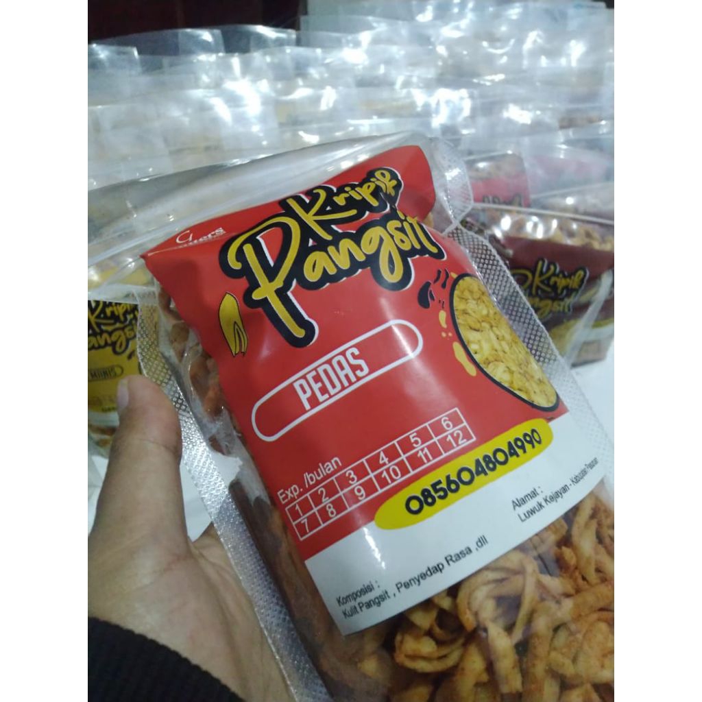 

Keripik Pangait Rasa Pedas