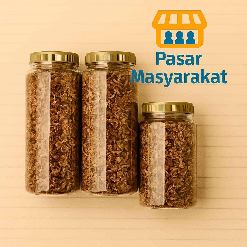 

Bawang Goreng Toples Pasar.Masyarakat