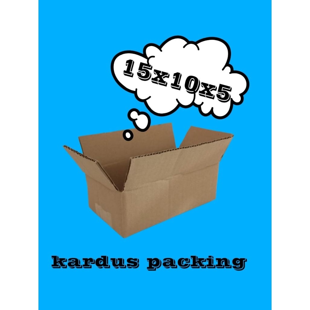 

kardus packing UK 15x10x5 kardus kecil kardus besar