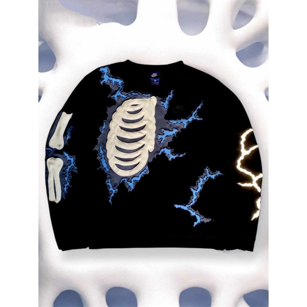 Rework Crewneck Nike Magma Blue