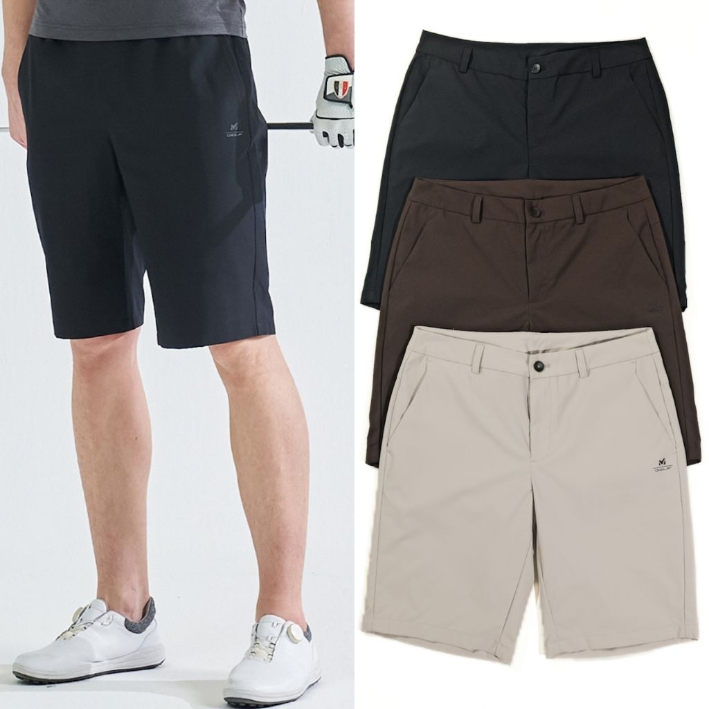 Celana Pendek Millet Golf Pria Quick Dry Stretchy Anti Air Outdoor