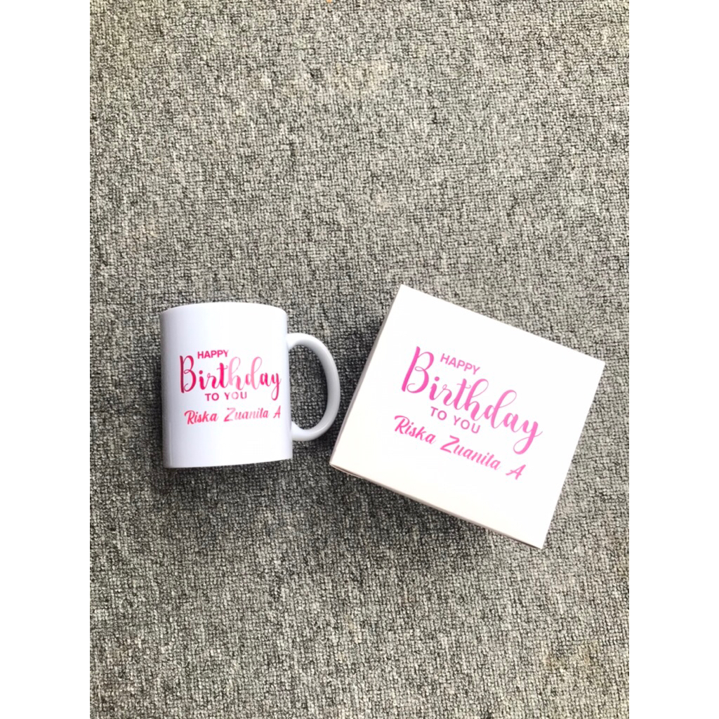 GELAS CUSTOME/MUG CUSTOME ULANG TAHUN/sovenir wedding/SOVENIR PERNIKAHAN/HADIAH PERNIKAHAN