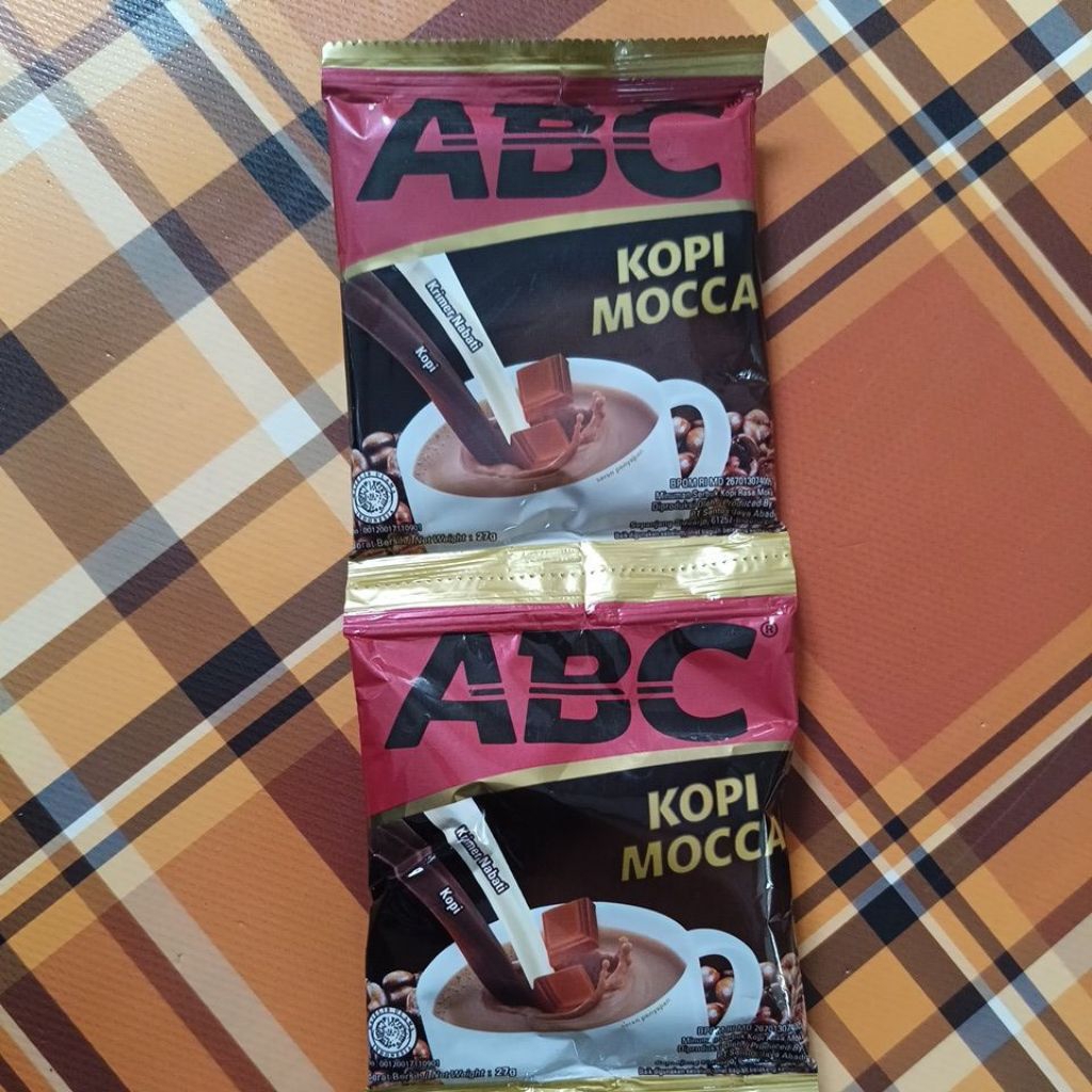 

ABC Kopi Mocca 1 renteng isi 10 Sachet x 27 g