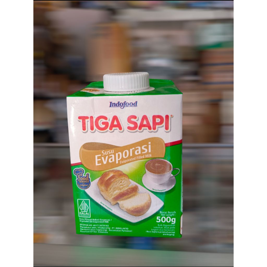 

Evaporasi 3 sapi 500g