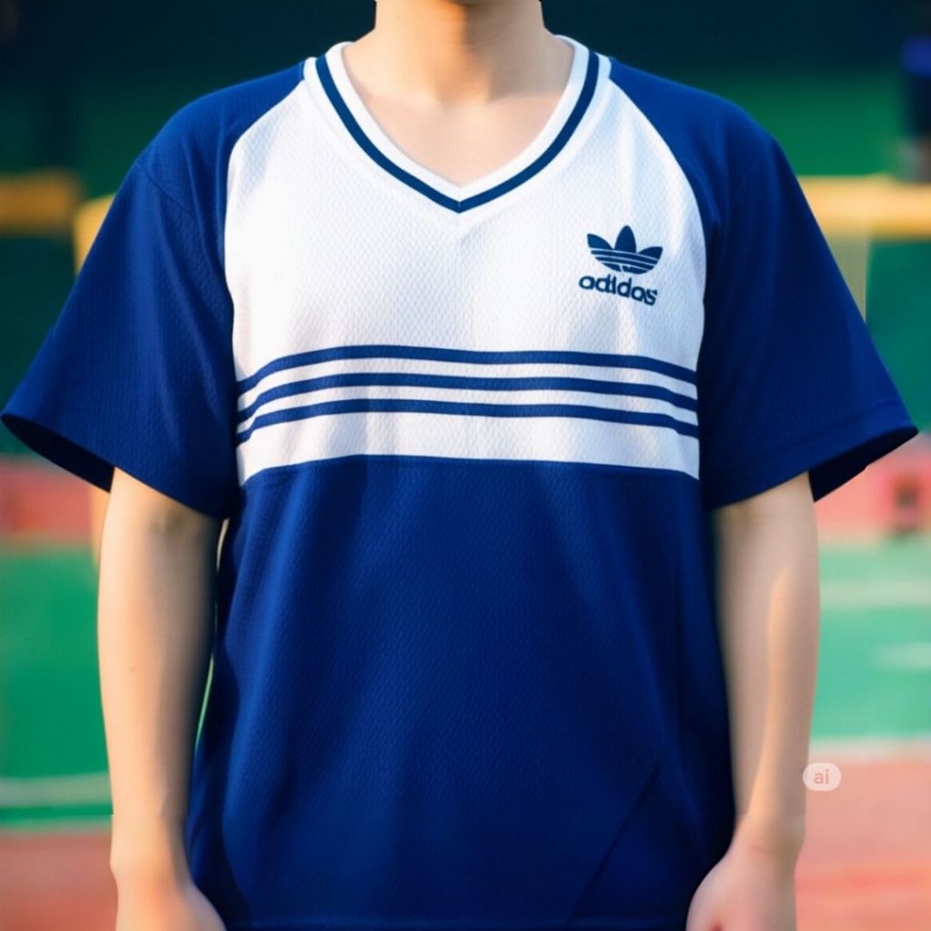 ADIDAS Trefoil Three Stripes Vintage Jersey SECOND PRELOVED