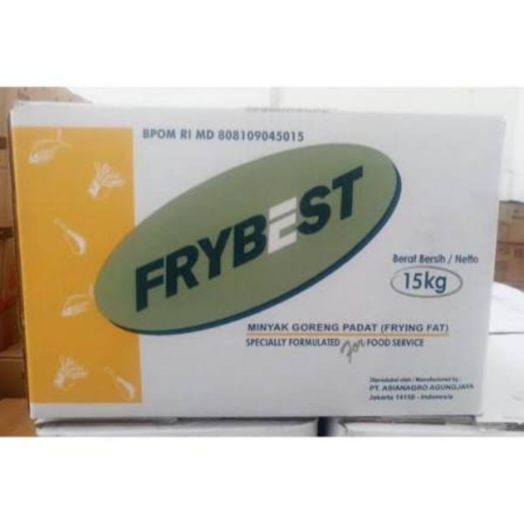 

FRYBEST MINYAK PADAT 15KG / KARTON