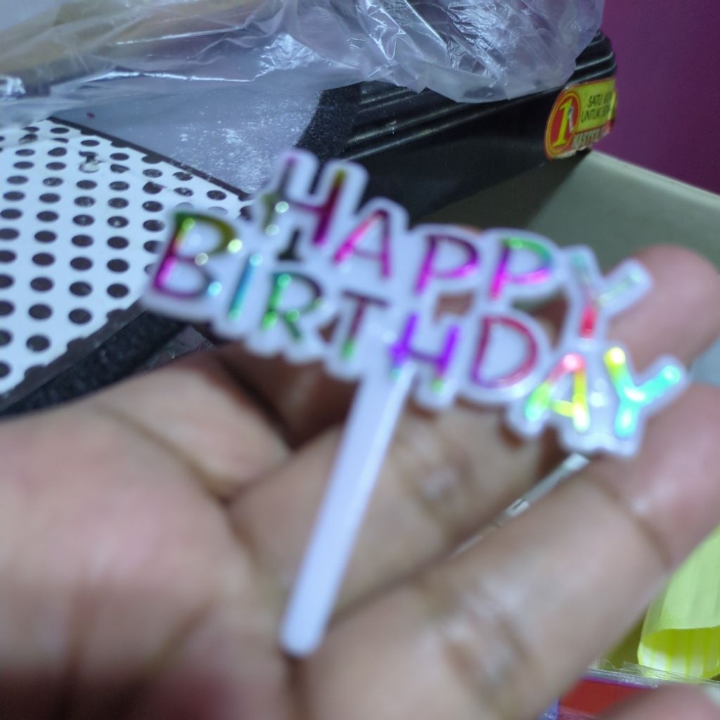 

lilin ulang tahun +toper