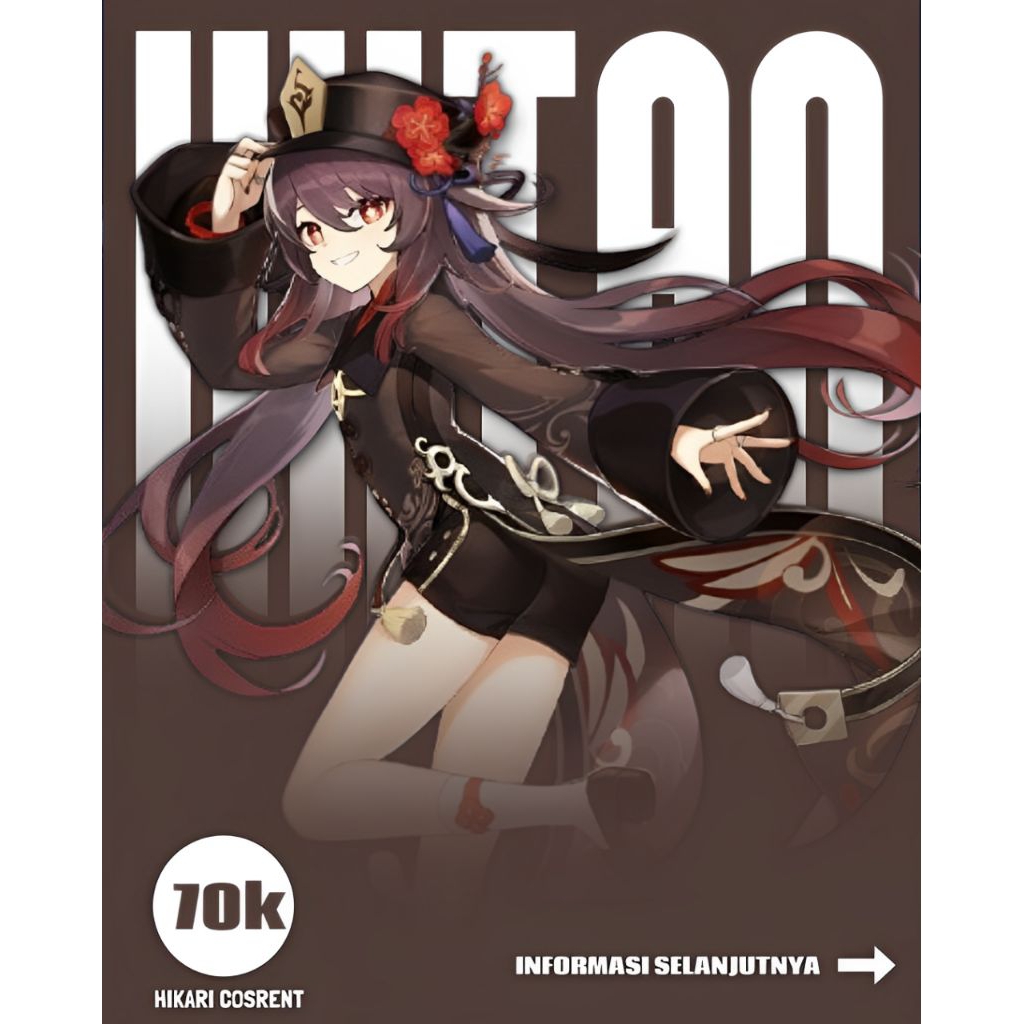 Rental Costume Hutao