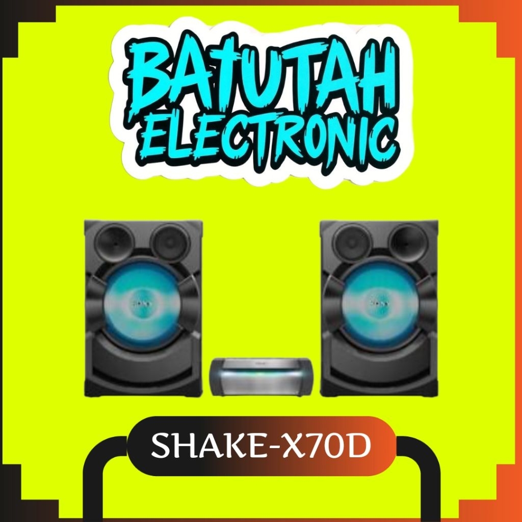SONY SHAKE X70D / SHAKE-X70D HIFI SPEAKER KARAOKE