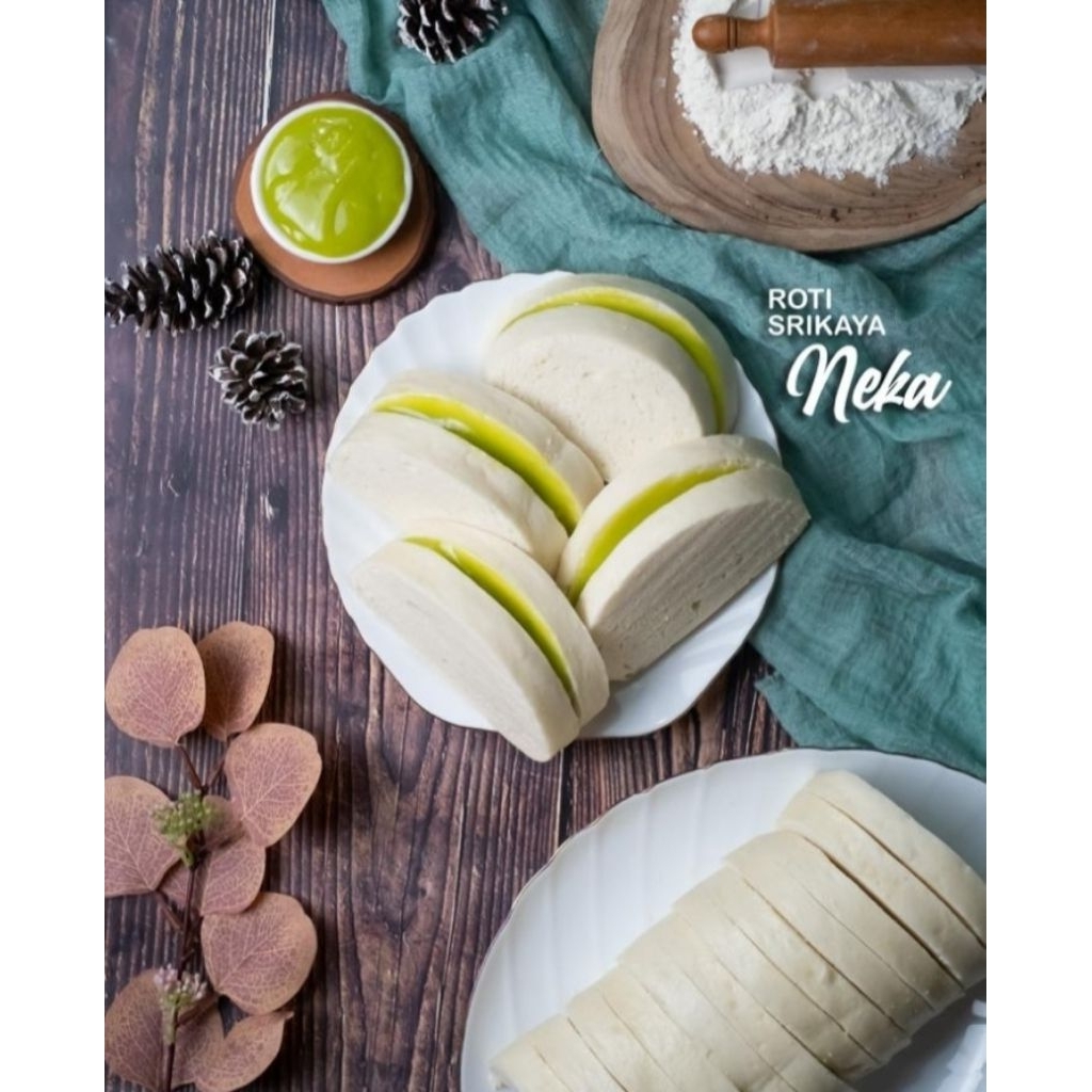 

Roti Srikaya Pandan Neka Kukus Panggang