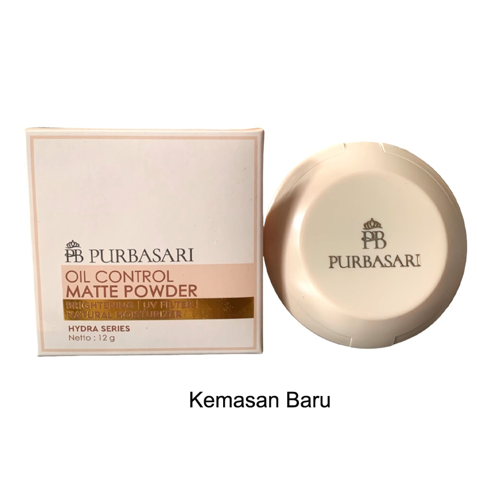 Purbasari Oil Control Matte Powder / Bedak Purbasari Oil Control Matte Powder 12 gram