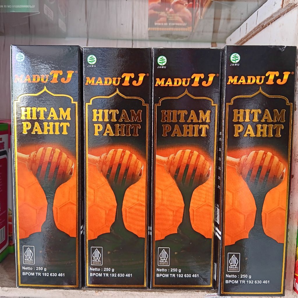 

MADU TJ HITAM PAHIT 250g ORIGINAL 100%BPOM TR 192 630 461