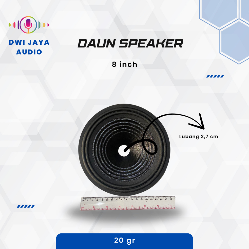 Daun Speaker 8 inch | Membran Spiker