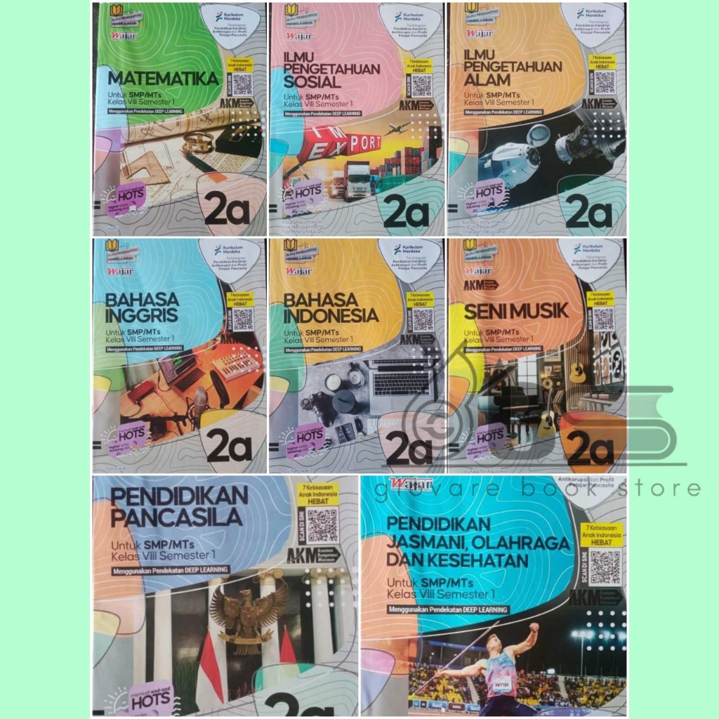 BUKU LKS SMP KELAS 7 8 9 KURIKULUM MERDEKA ORIGINAL | LKS WAJAR KELAS 7 8 9 | LKS KELAS 7 8 9 SEMEST