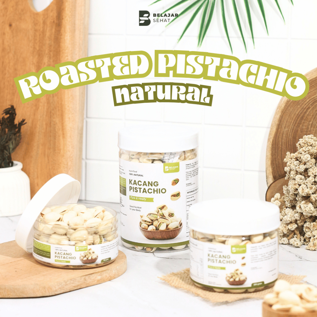 

Belajar Sehat - Roasted Pistachio Kacang Pistachio Panggang Kacang Fustuk Renyah