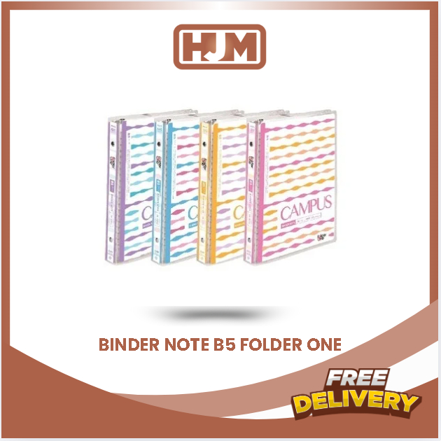 

FOLDER ONE MULTI RING BINDER / BINDER CAMPUS / BINDER KAMPUS B5 BNO100B