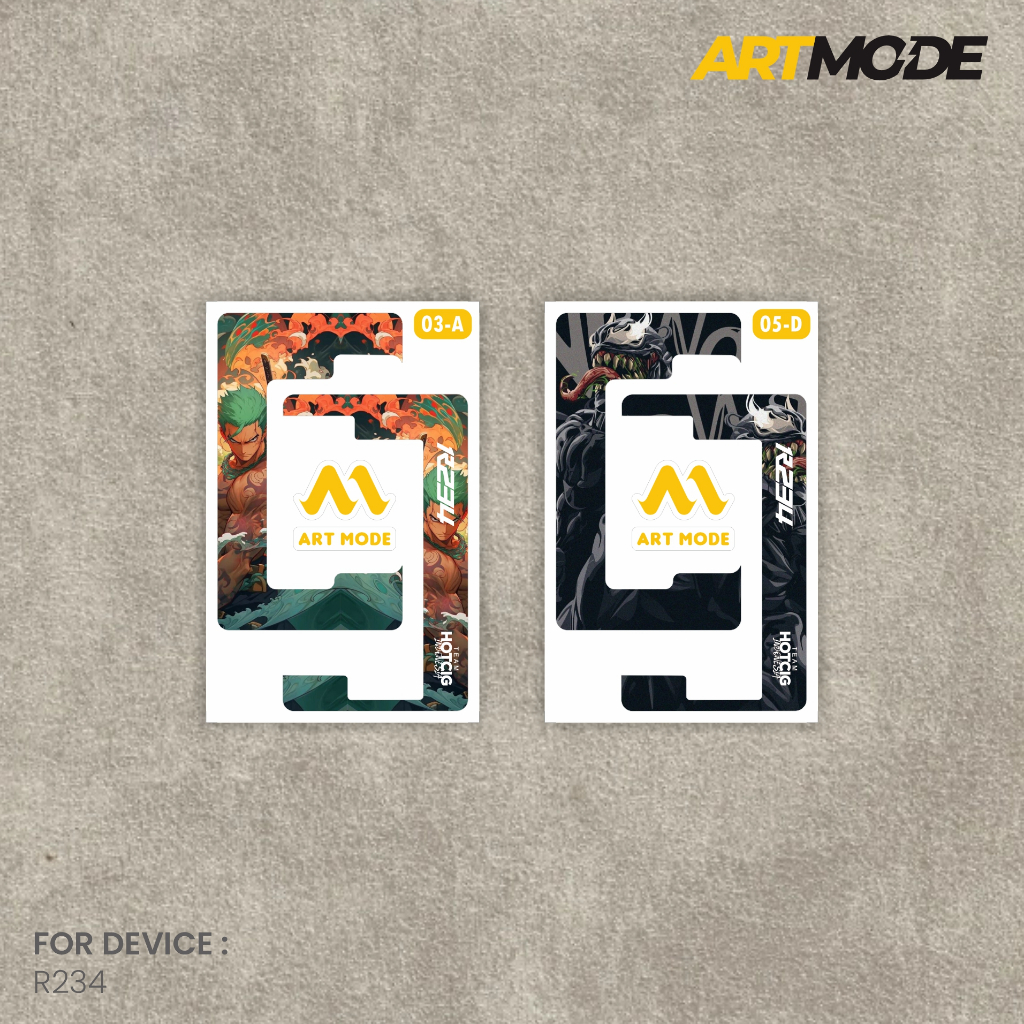 

(IN-1) Artmodestore Stiker Vinyl Series R~34