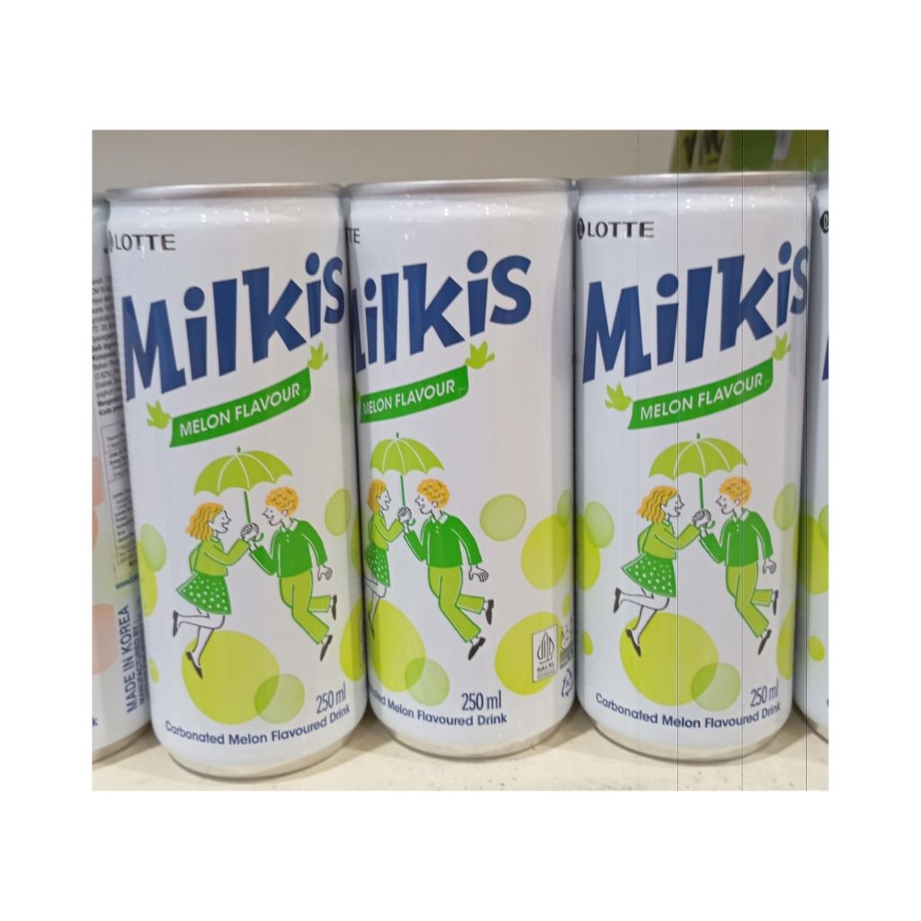 

LOTTE MILKIS RASA MELON 250ML ISI 3 BOTOL