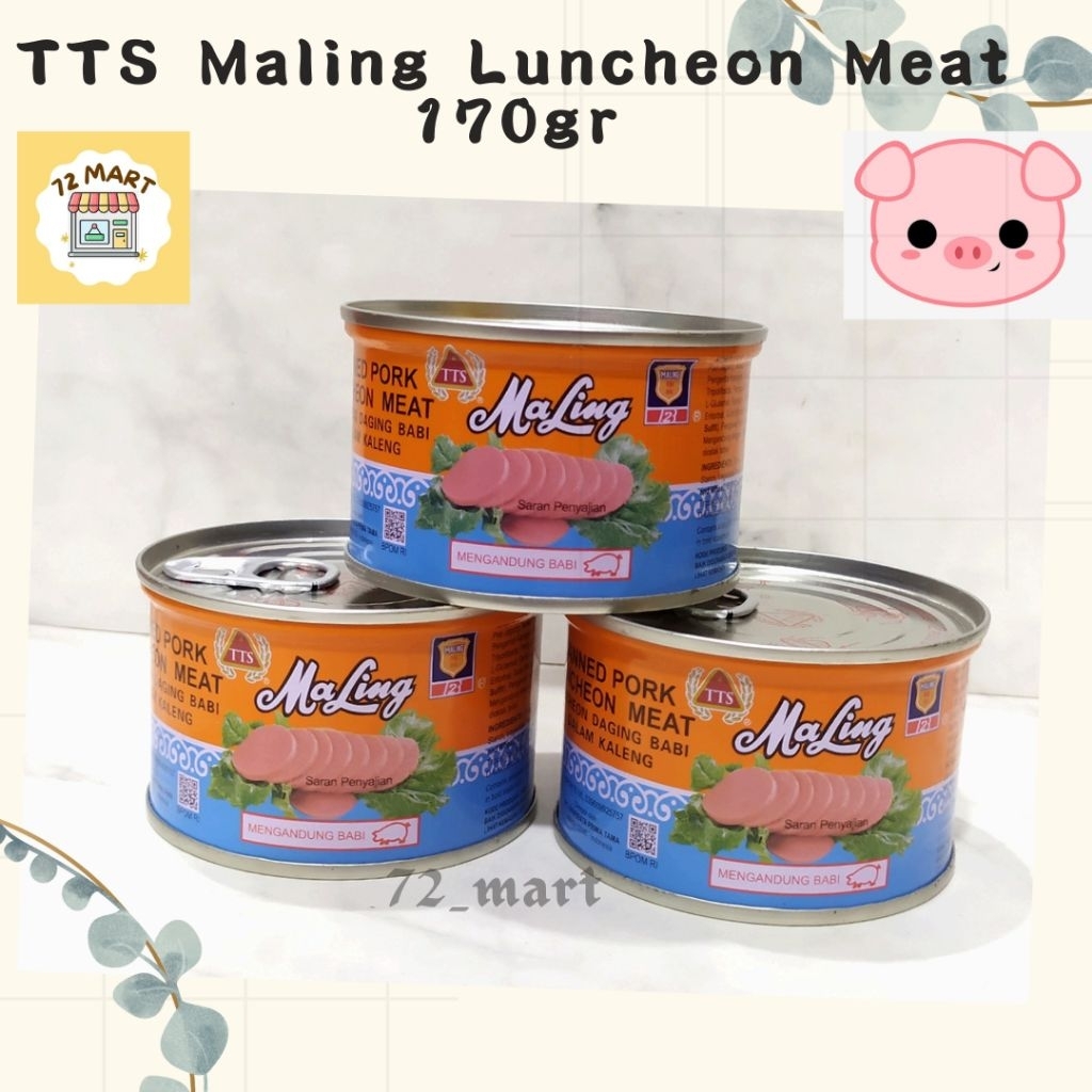 

TTS Maling Pork Luncheon Meat170gr (NO HALAL)