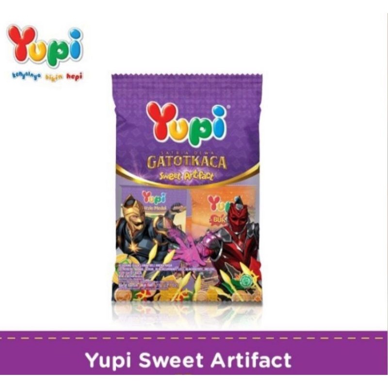 

[oddsolshop] pekanbaru/Yupi Gatotkaca Satria Dewi Sweet Artifact Candy 77GR Permen Gula Aneka Rasa