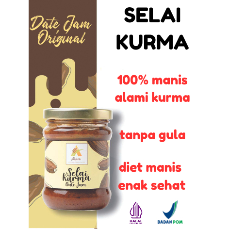 

Alunna Selai Kurma MPASI diet sehat tanpa gula dan pengawet 200gr