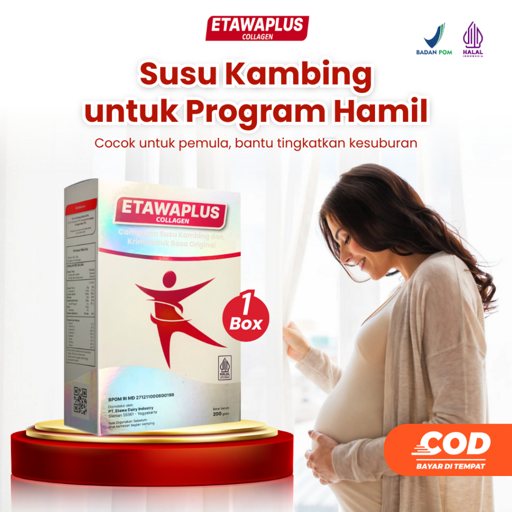

Etawaplus Collagen - Susu Kambing Etawa 100% Original Collagen Ikan Atasi Tulang Sendi & Osteoporosis