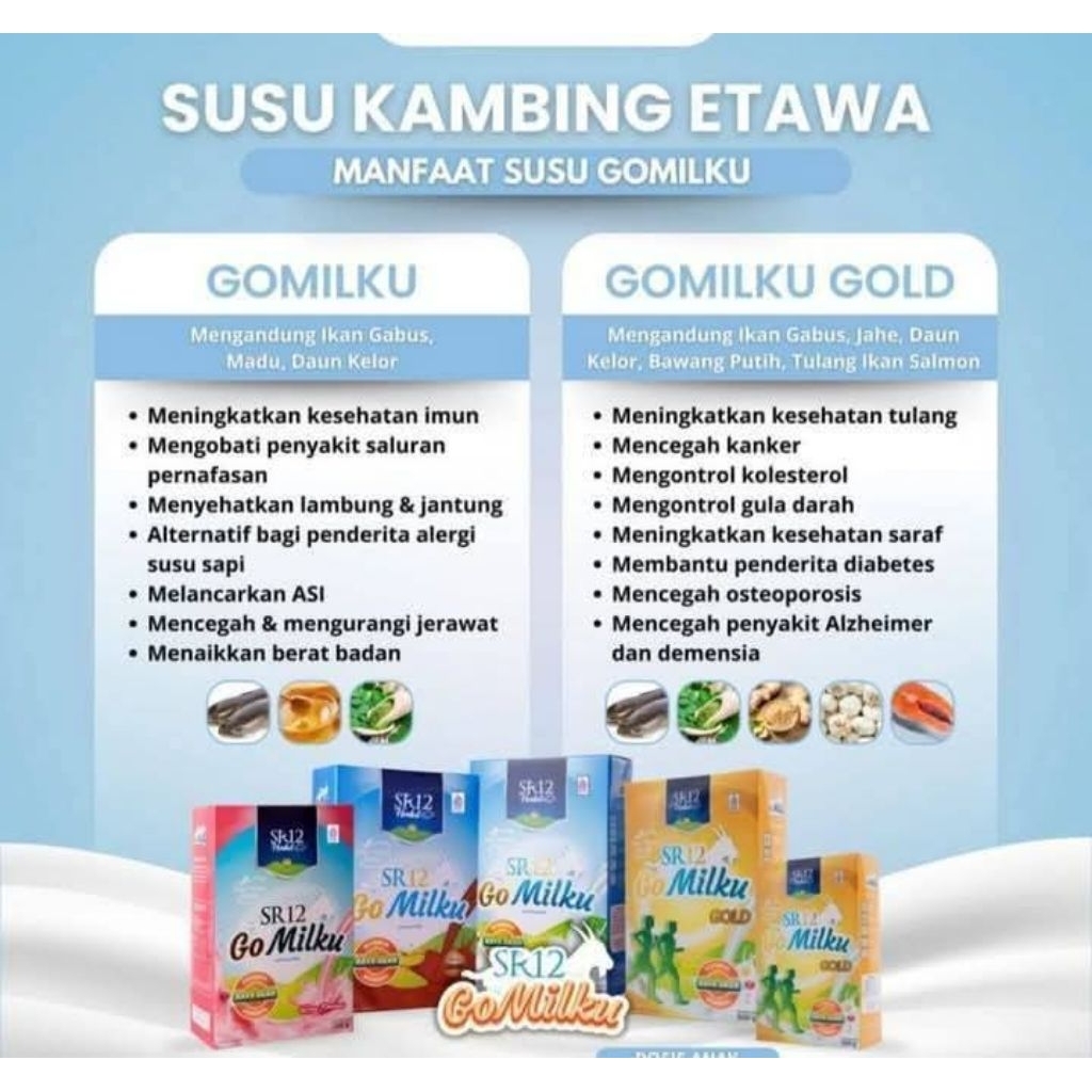 

Susu kambing go milku sr12