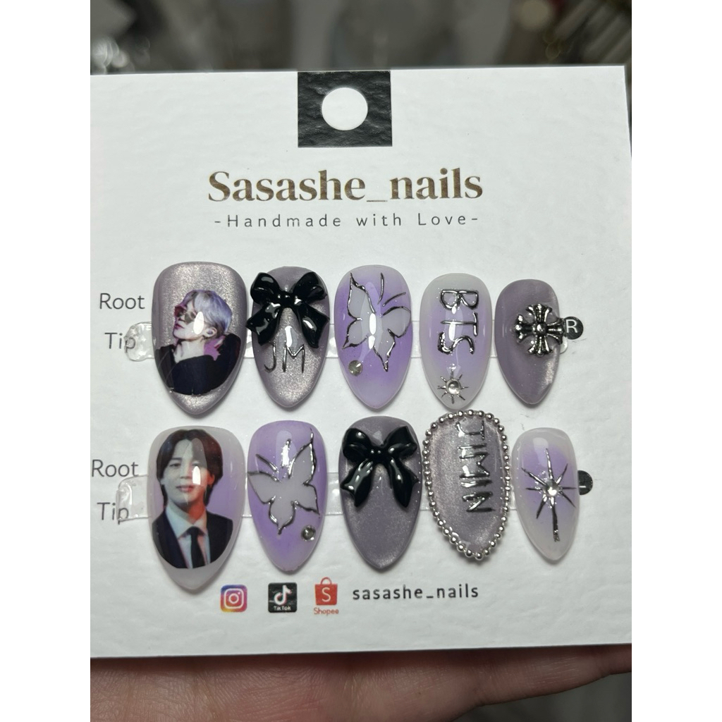 BTS Press On Nails Premium