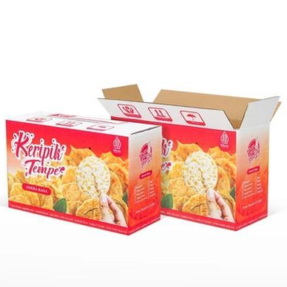 

Kardus Karton Oleh Oleh Box Kotak Hampers Motif Merah Umum Ukuran 32x12x20 cm