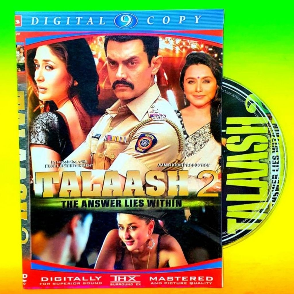 KASET DVD FILMM INDIA TALAASH-DVD FILMM INDIA AAMIR KHAN-KASET DVD FILMM INDIA BOLLYWOOD