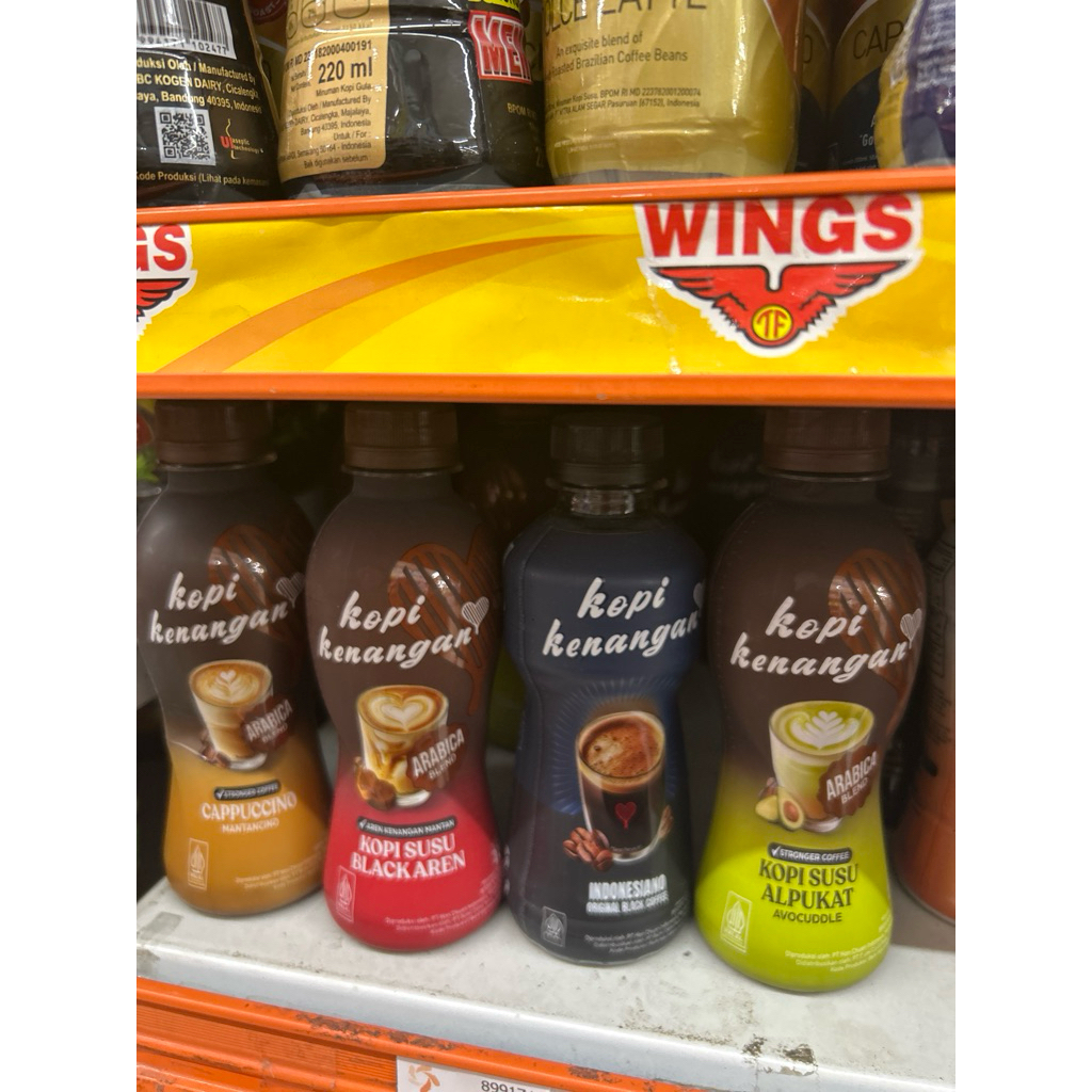

kopi kenangan botol 200/220ml