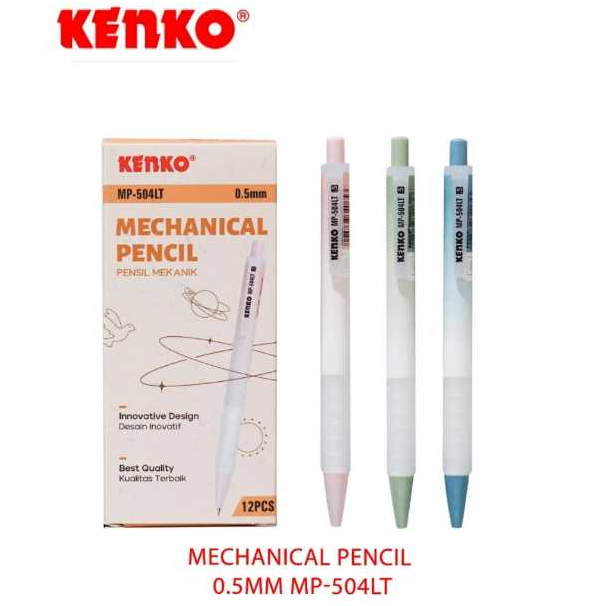 

KENKO MECHANIC PENCIL/ PENSIL MEKANIK MP-504LT (0.5MM) - 1 LUSIN