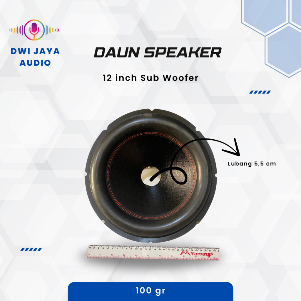 Daun Speaker 12 inch Subwoofer | Membran Spiker