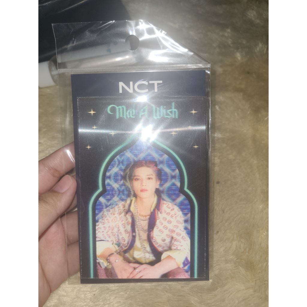 taeyong nct 127 3d lenticular photocard make a wish