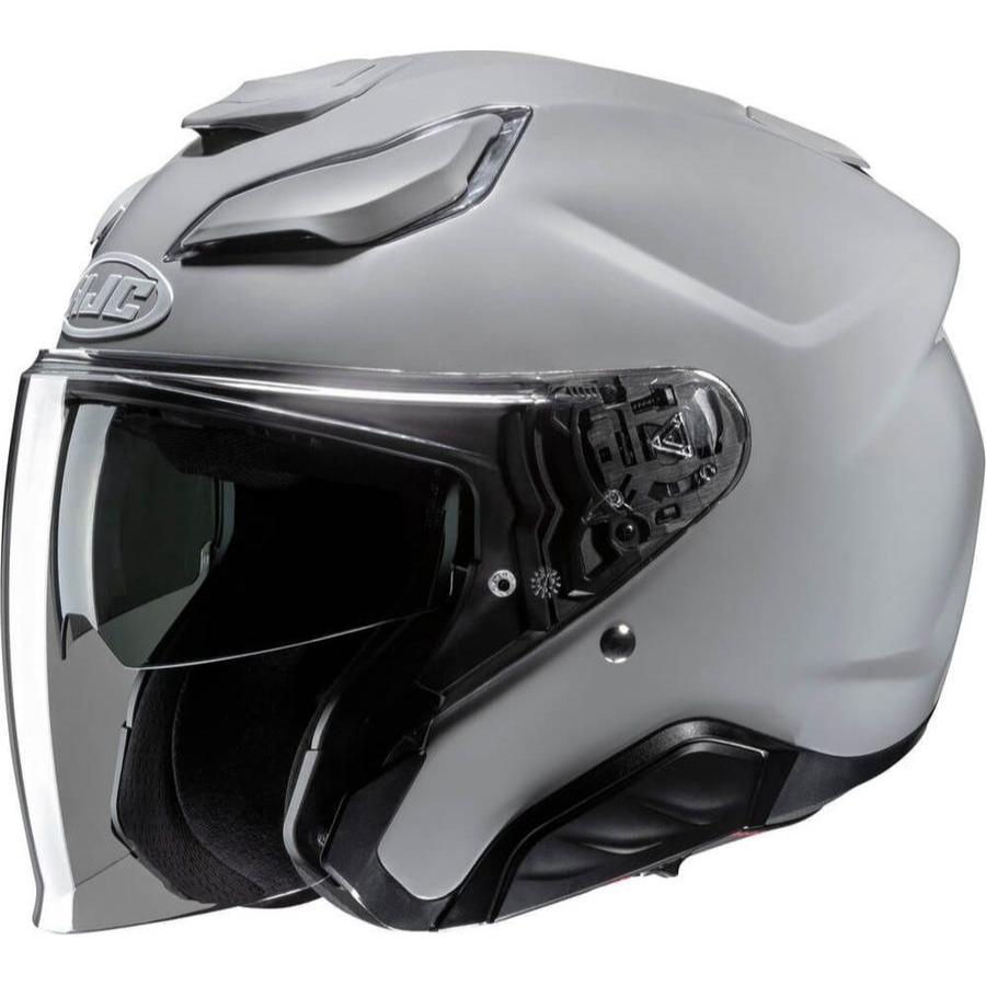HJC F31 N GRAY HALF FACE HELMET