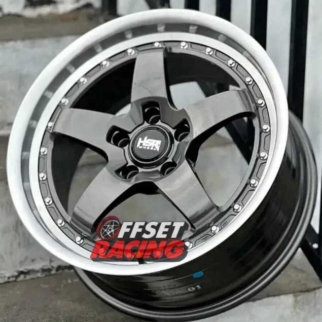 Velg Mobil R18 PCD 5X114,3 Xpander HRV Innova Camry Rush Velg HSR BOB Ring 18 Lebar Belang