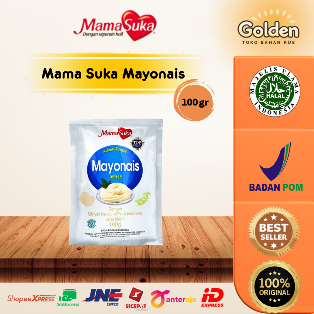 

Mamasuka Mayonais Sachet 100 Gram