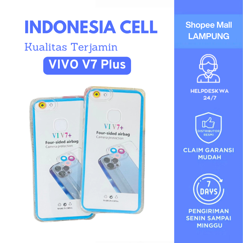 Case Vivo V7 Plus/Case Bening Vivo V7 Plus/Case Airbag Vivo V7 Plus/Anti Crack Vivo V7 Plus/V7 Plus