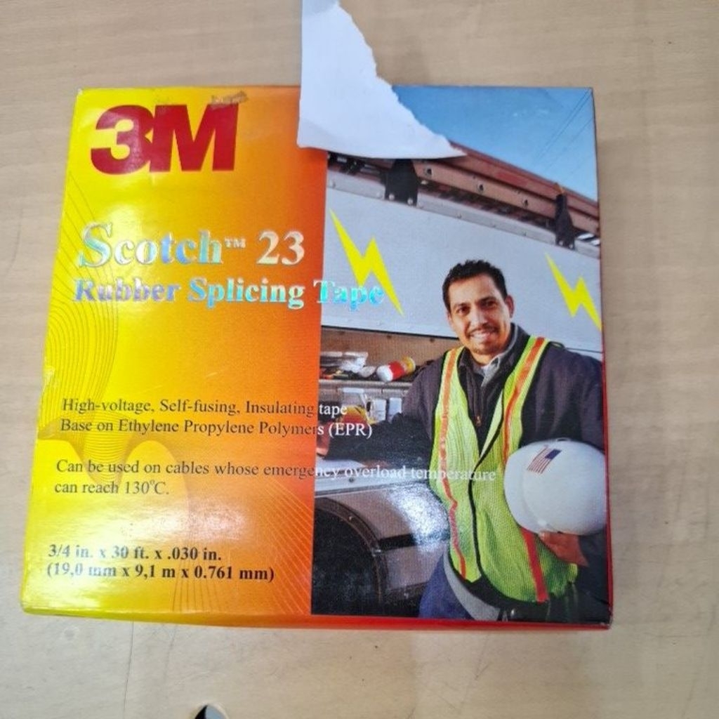 3M SCOTH 23 RUBBER SPLICING TAPE
