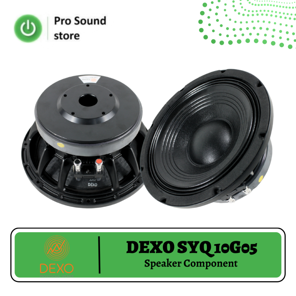 Speaker DEXO SYQ 10G05 10 Inch / Speaker DEXO 10 IN / Speaker Component